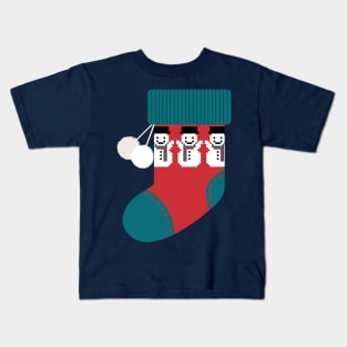 Christmas Sock Kids T-Shirt